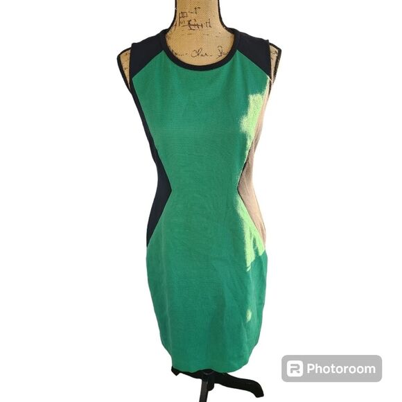 Classiques Entier Pencil Dress Wmns SZ 6 Professional Kelly Corporate Work Slim - Picture 1 of 4